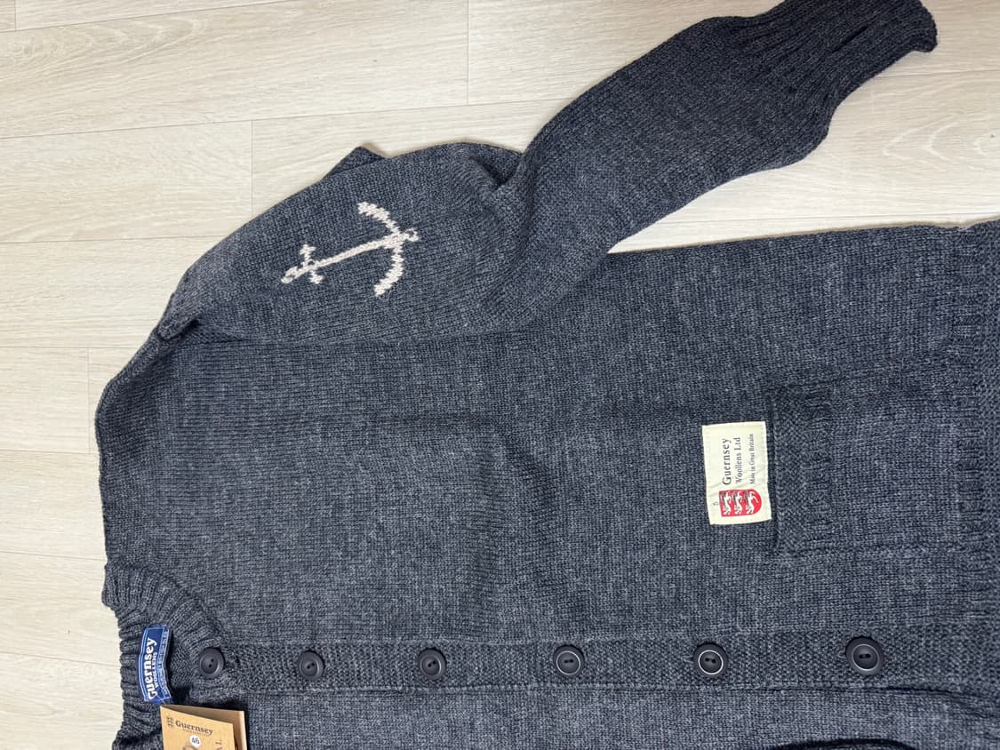 [46] 건지울른스 가디건 새상품 상품이미지2