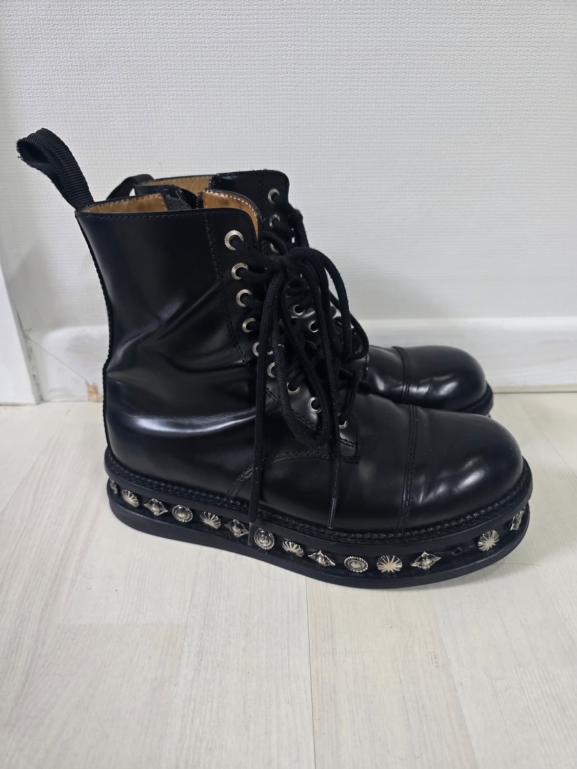 270 토가 비릴리스 스터드 플랫폼 부츠 상품이미지3