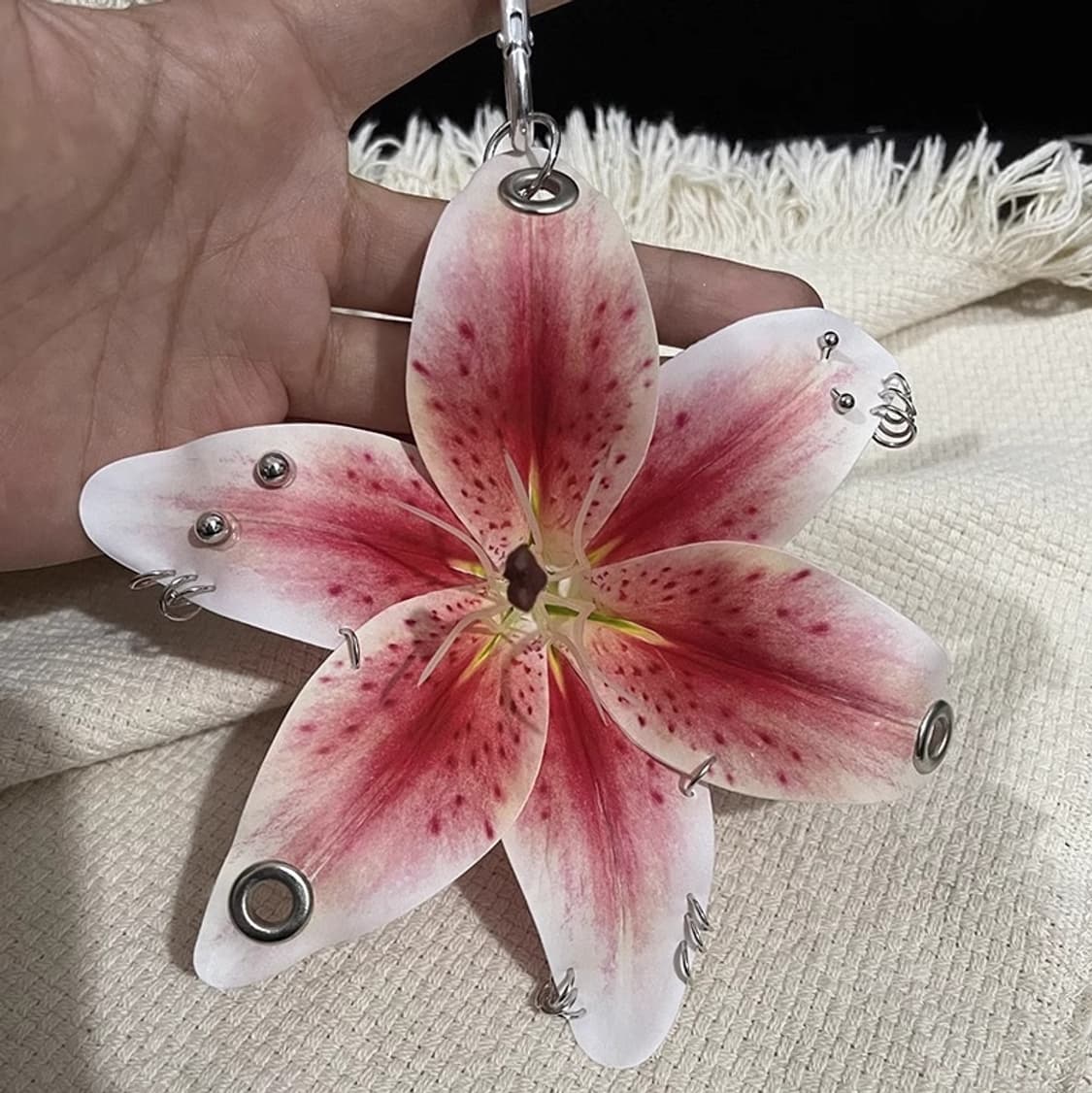 펑크 릴리 키링 (원컬러) 🌺 상품이미지2