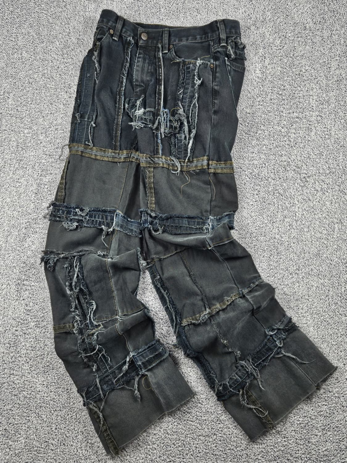 리바이스 리메이크 패치워크 커스텀 데님 팬츠 ( 30" ) / 10352 상품이미지2