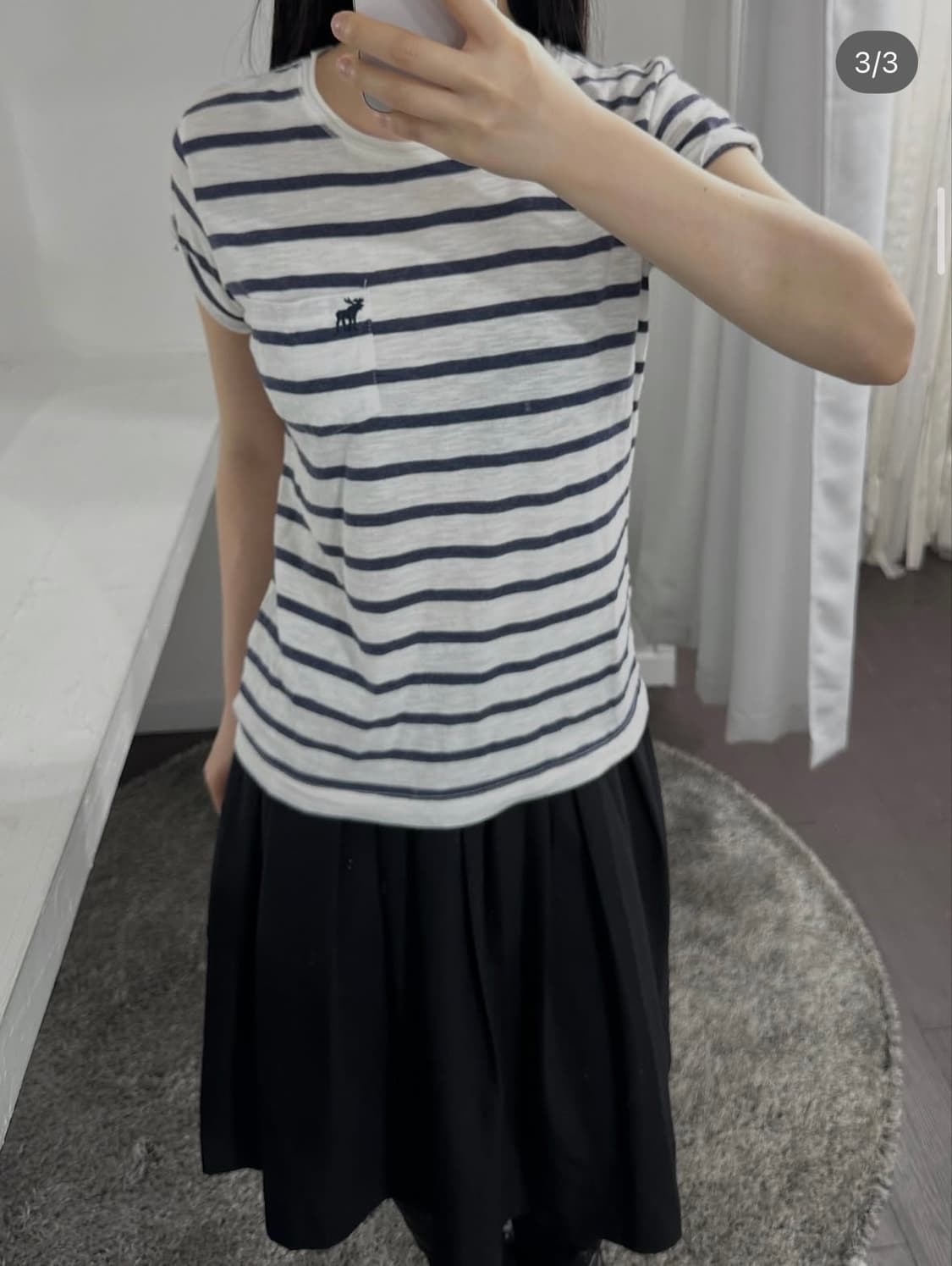 abercrombie stripe top 상품이미지3