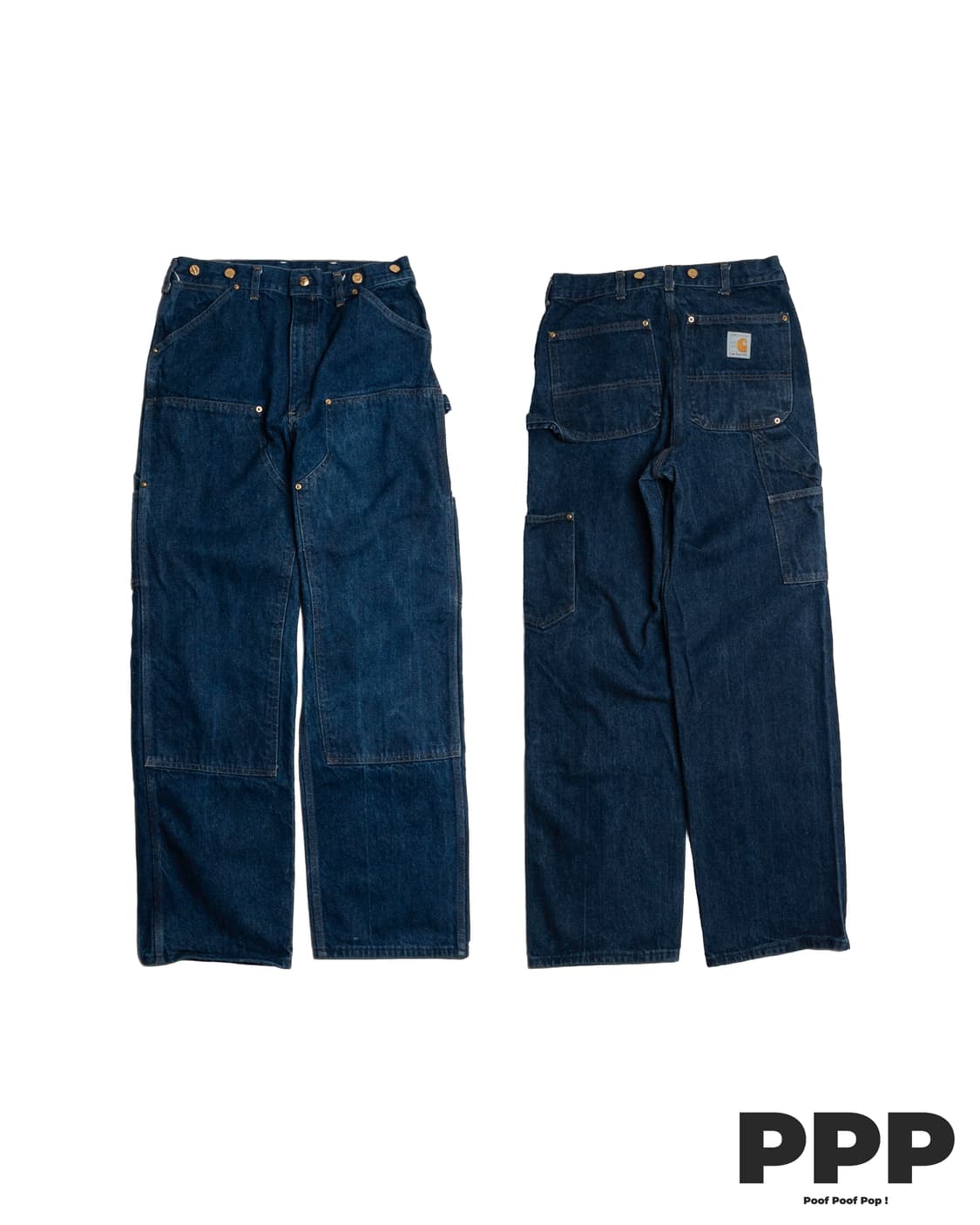 80s Carhartt Double knee Pants USA 상품이미지3