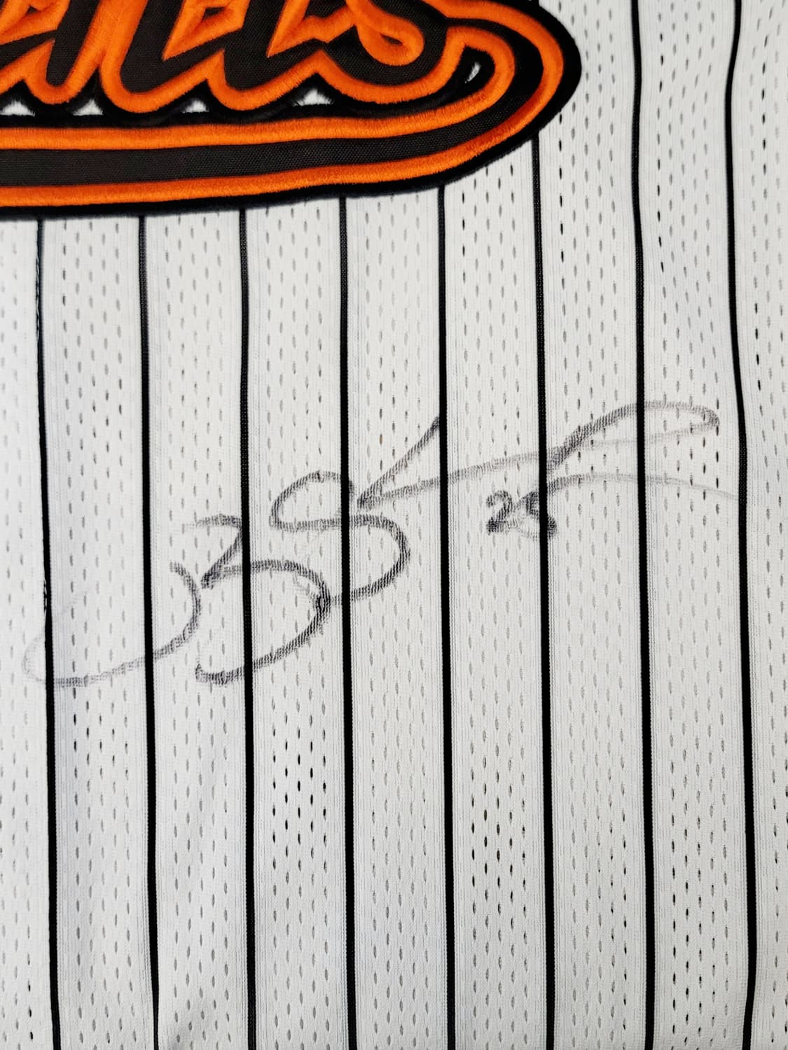 [105~슬림110] 네포스 롯데자이언츠 올드 홈 싸인 유니폼 판매 상품이미지7