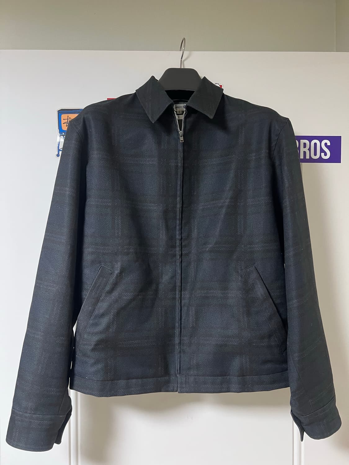 [S] 꼼데가르송 셔츠 집업 블루종 상품이미지1