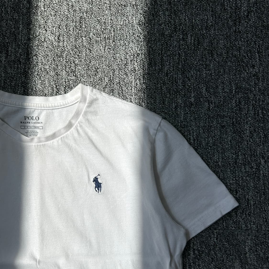 폴로 랄프로렌 화이트 반팔티셔츠 상품이미지2