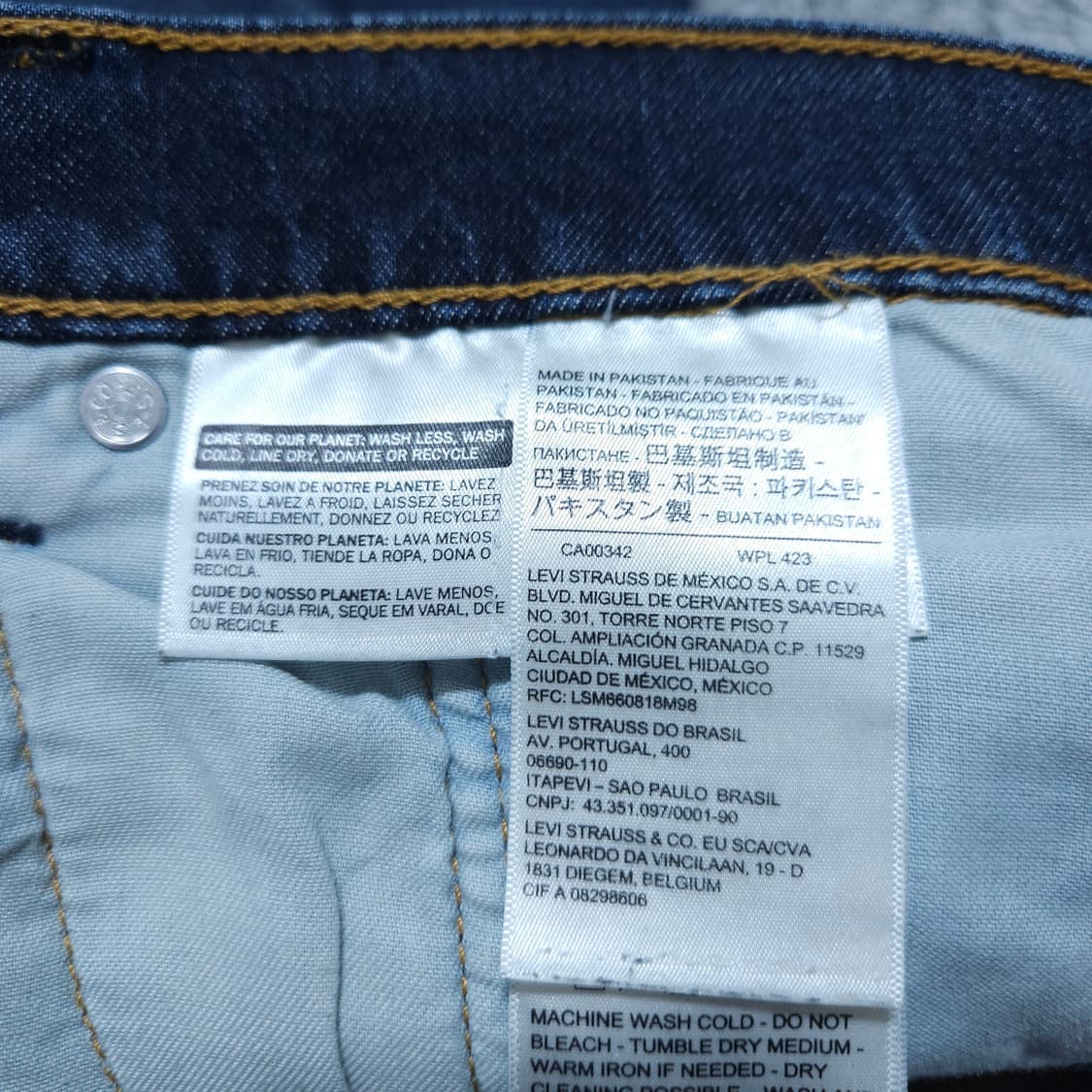 리바이스502) 32/32 남자 일자청바지 / 왕눈이샵 상품이미지9