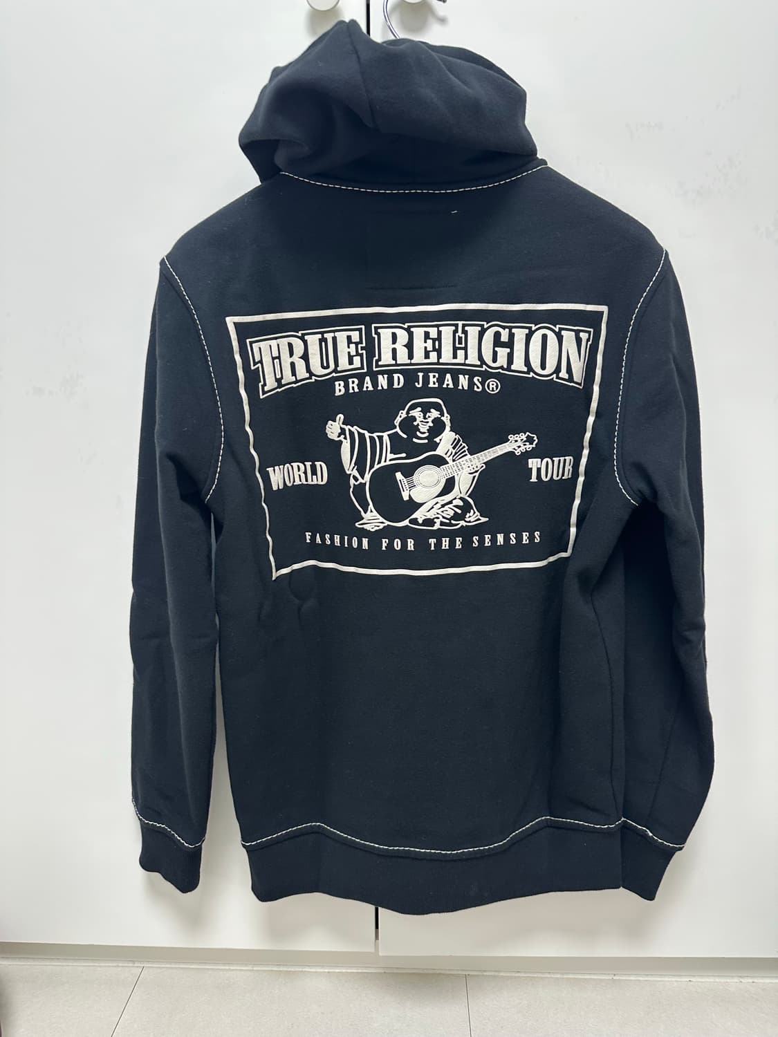 (새상품) 트루릴리젼 블랙 후드집업 M 상품이미지5