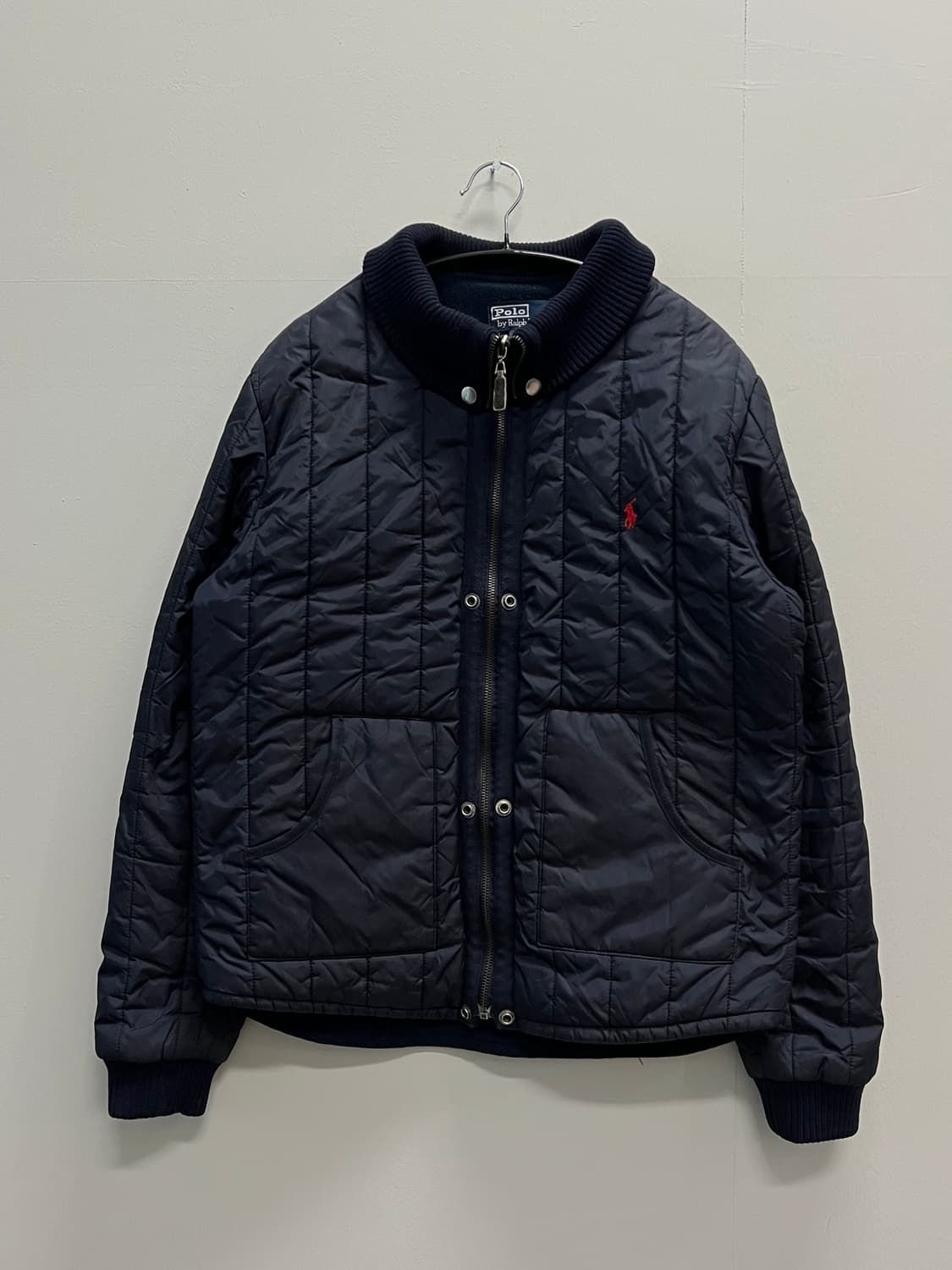 폴로랄프로렌 누빔 퀄팅 기모 자켓 네이비 상품이미지2