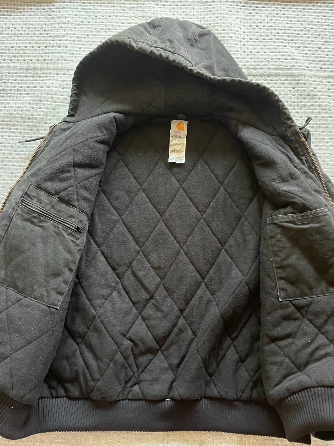 [XL] 칼하트 j130 샌드스톤 덕 액티브 자켓 상품이미지4