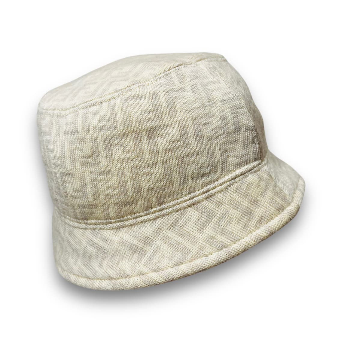 펜디 구형 모노그램 울 100% 빈티지 벙거지 상품이미지4