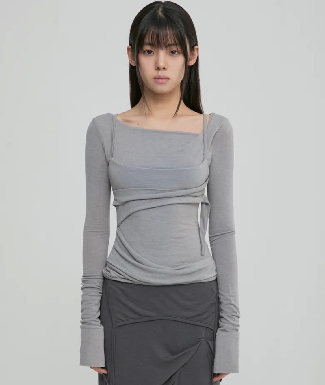 플레어업 Layered Bustier Long Sleeve 상품이미지1