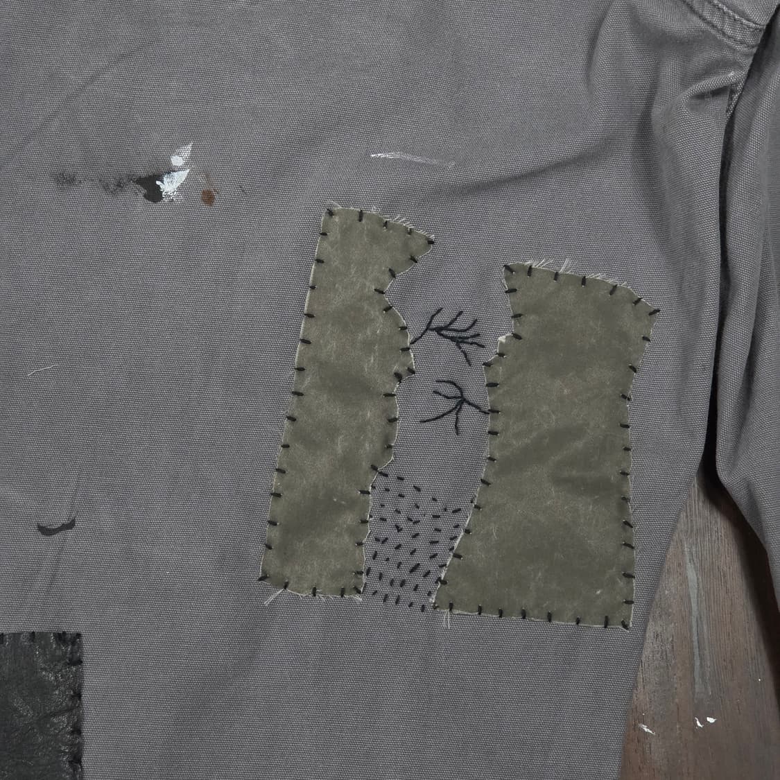 S.O/ 패치워크, 자수 커스텀 팬츠 상품이미지8