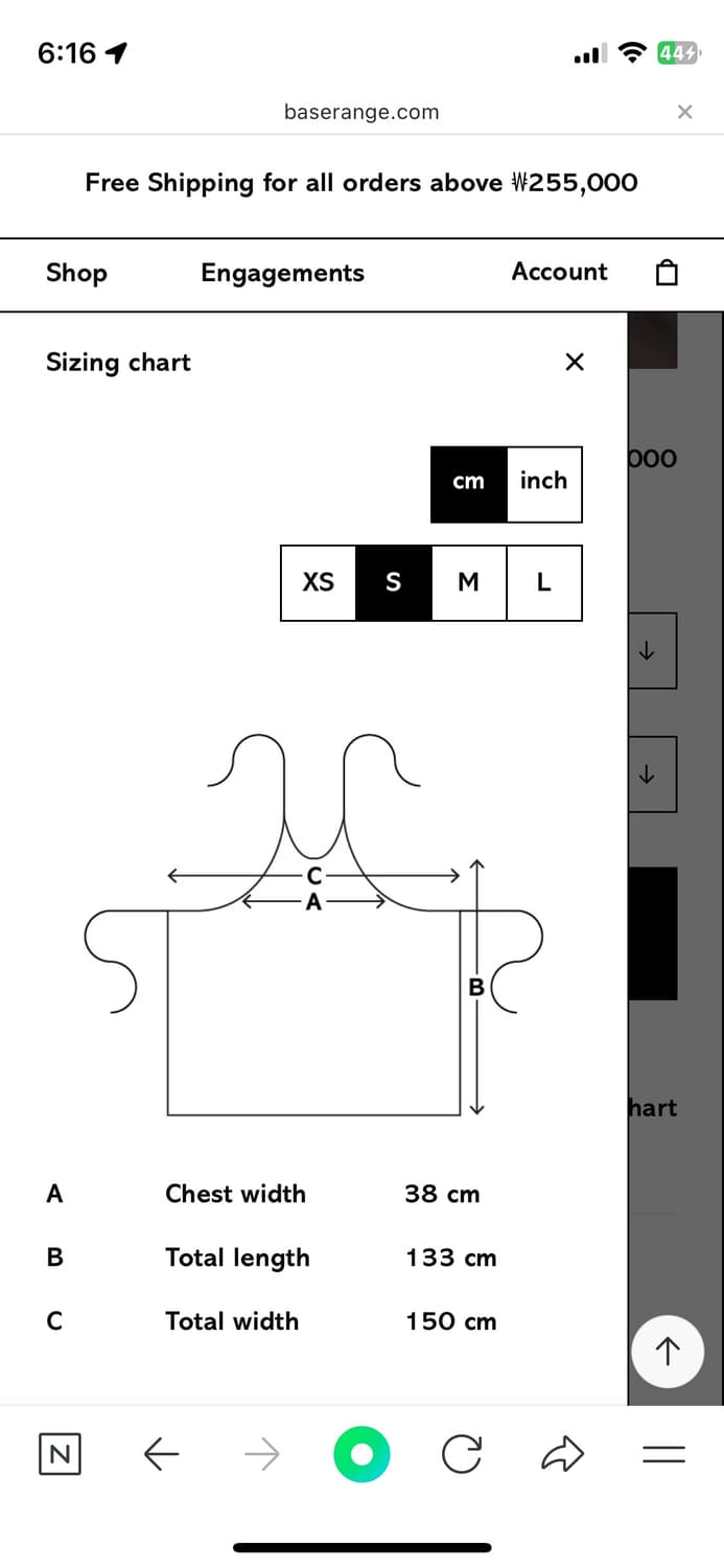 베이스레인지 에이프런 드레스 apron dress 상품이미지4