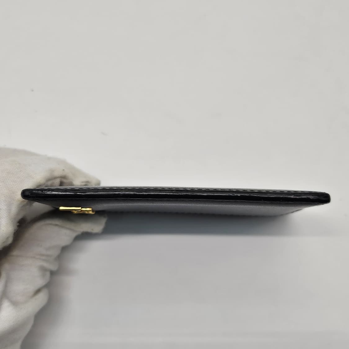 정품 입생로랑 타이니 로고 카드지갑 상품이미지5