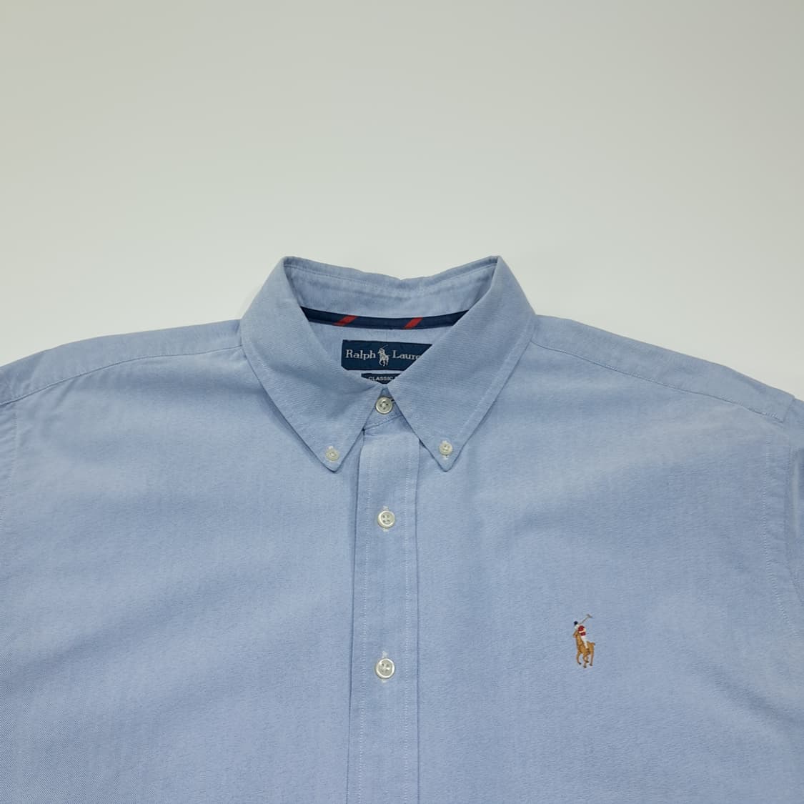 CL955 2XL 폴로 90s 클래식핏 멀티포니 클래식블루 셔츠 상품이미지2