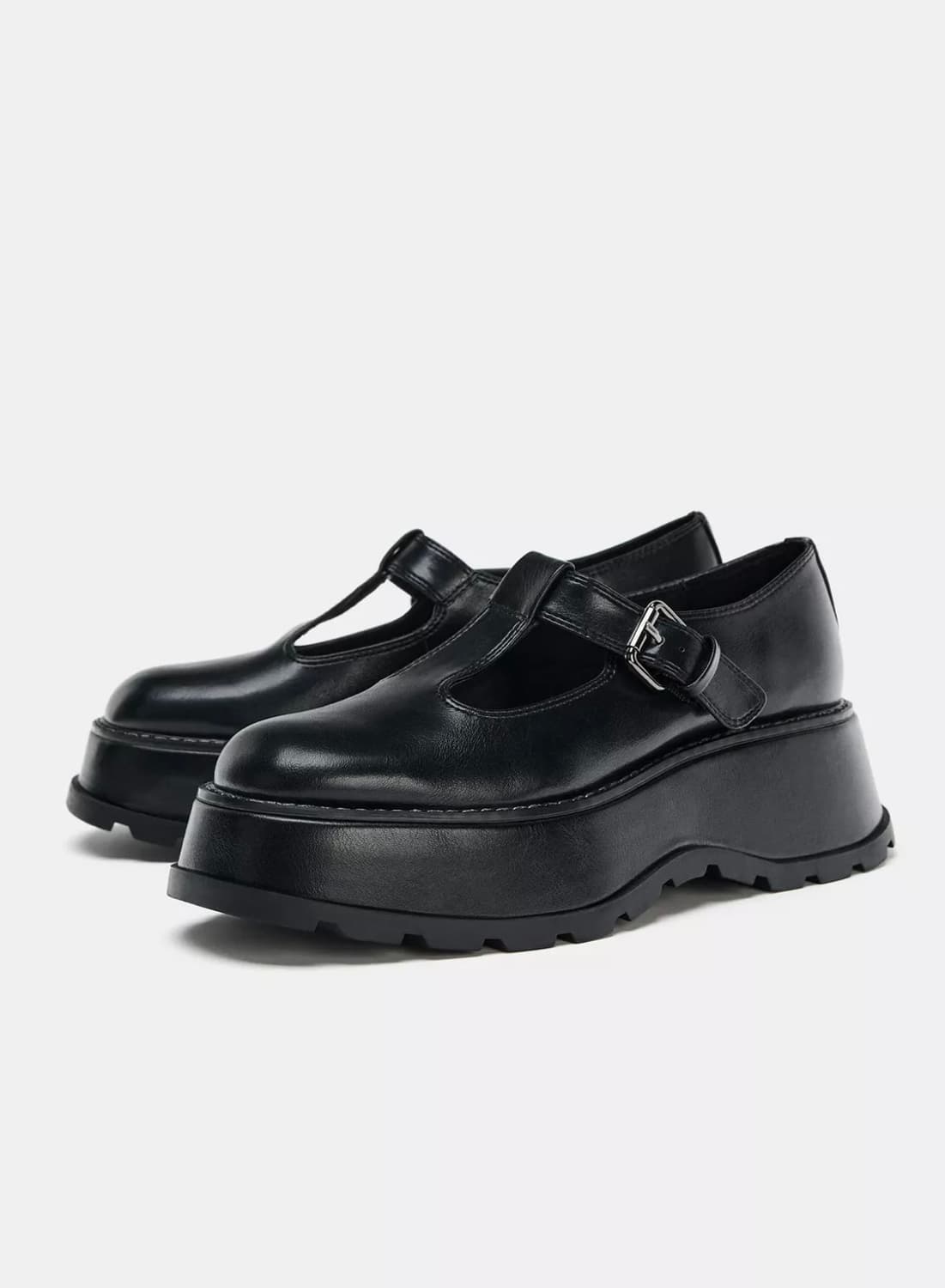 ZARA 스트랩 플랫폼 로퍼 상품이미지1