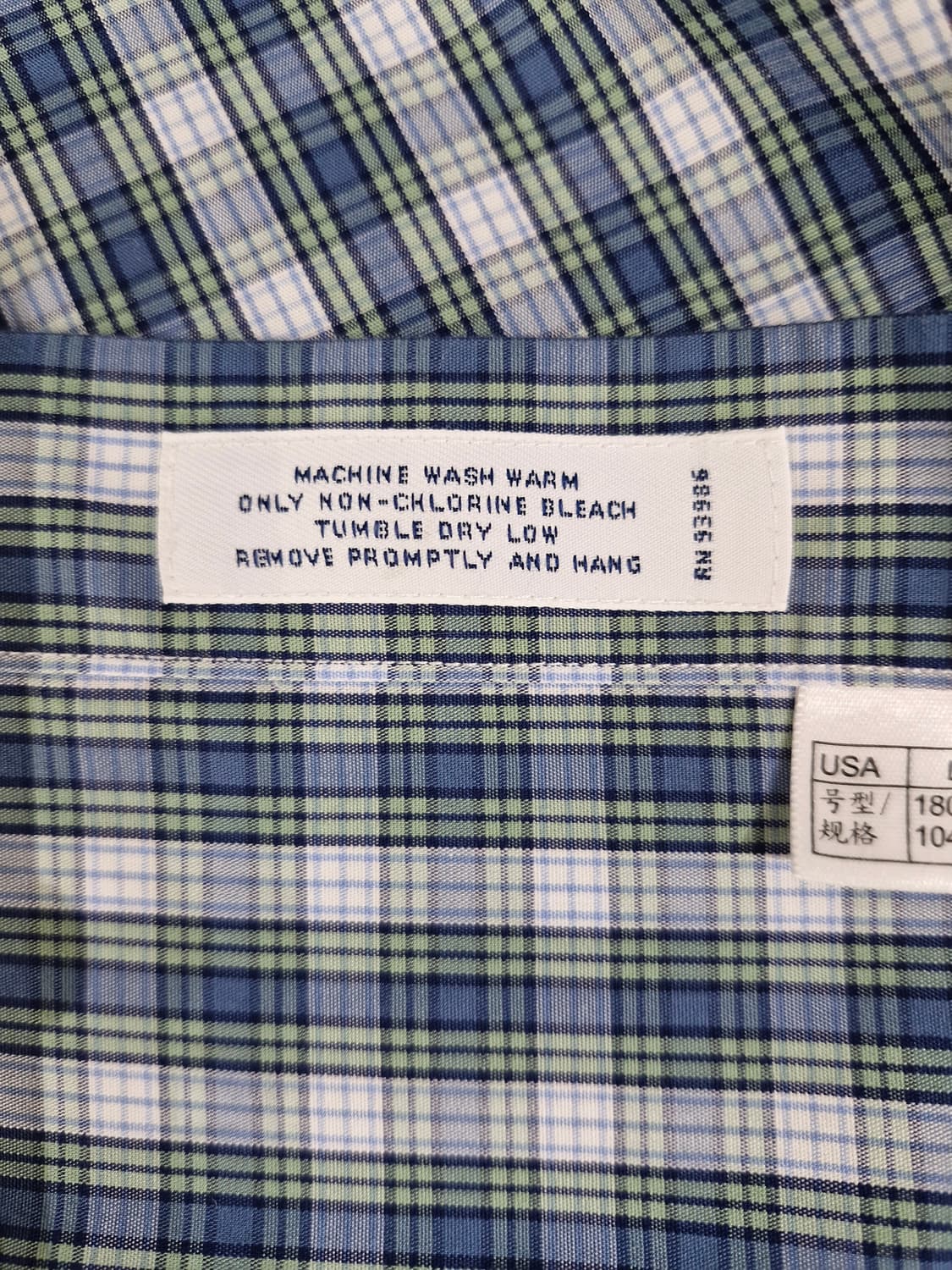 브룩스브라더스 오리지널 체크 폴로 반팔셔츠(L) 상품이미지8