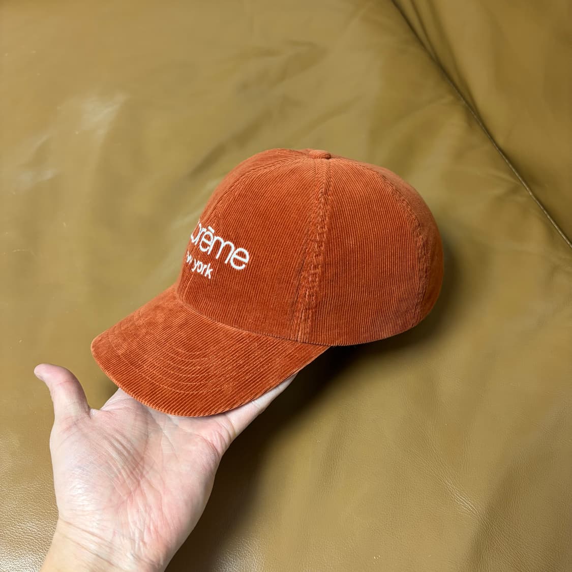 슈프림 6패널 볼캡 모자 고어텍스 클래식 로고 러스트 상품이미지4
