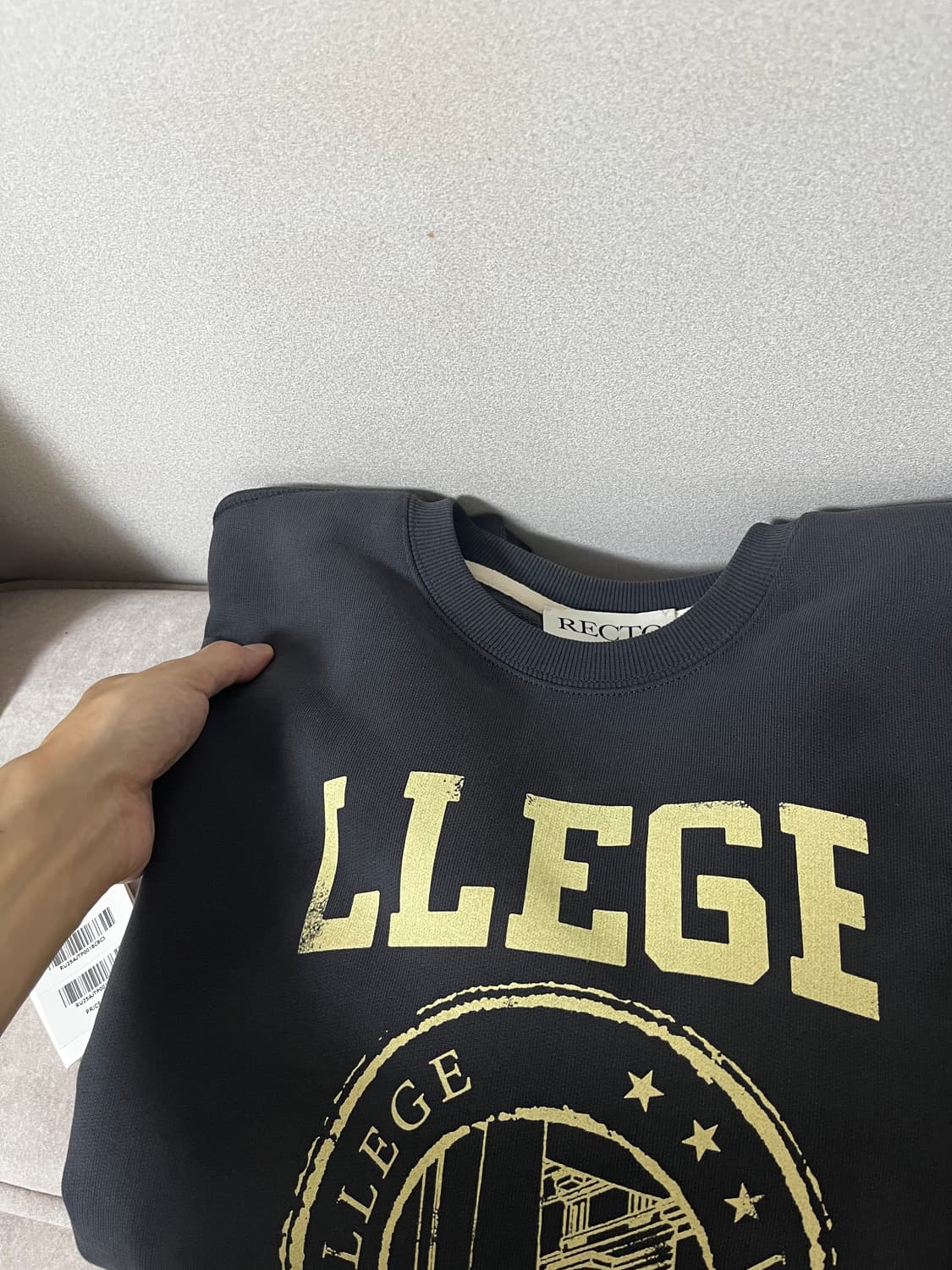 렉토 LLEGE LOGO SWEATSHIRT 맨투맨 상품이미지3