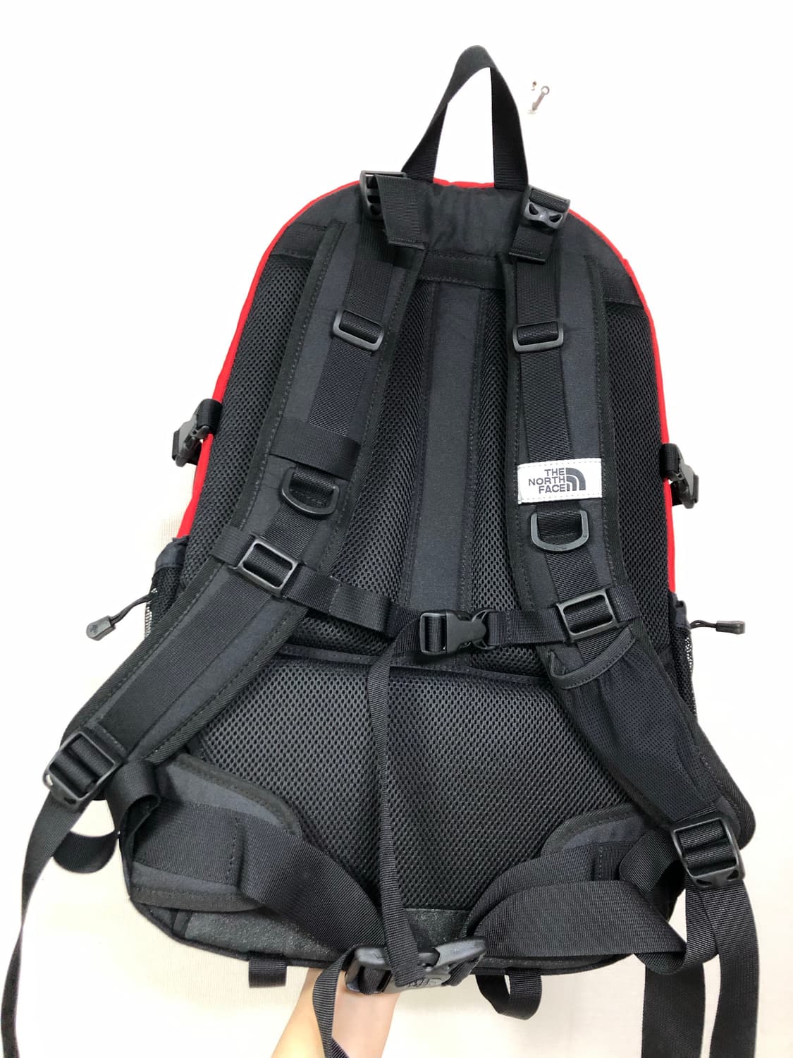 노스페이스 슈얼핫 백팩 등산 배낭 여행 백팩 _ 레드 상품이미지6