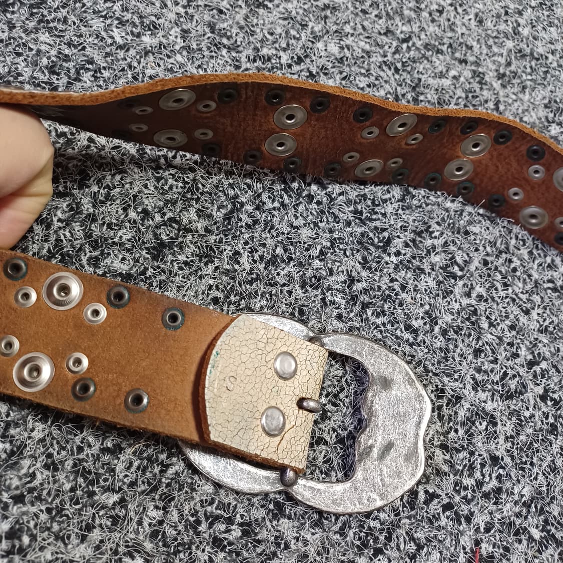 빈티지 장식 가죽 벨트  상품이미지3
