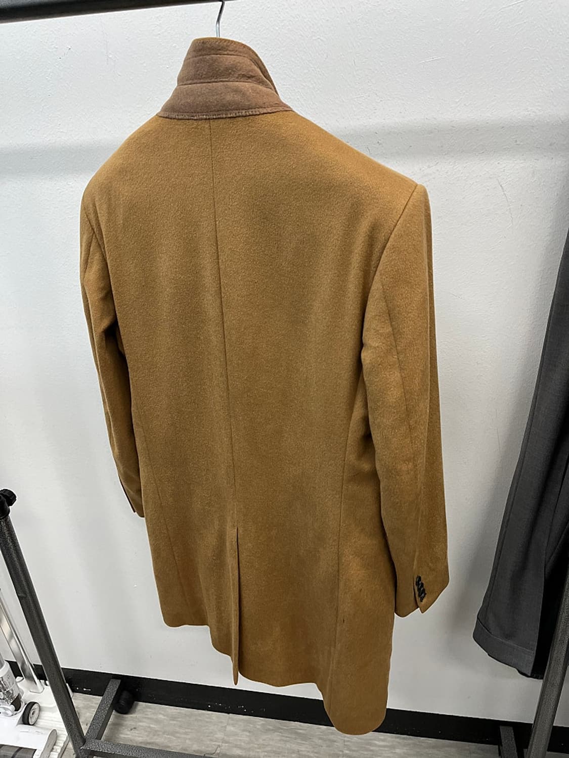 100) 마에스트로 카멜 캐시미어 코트  상품이미지6