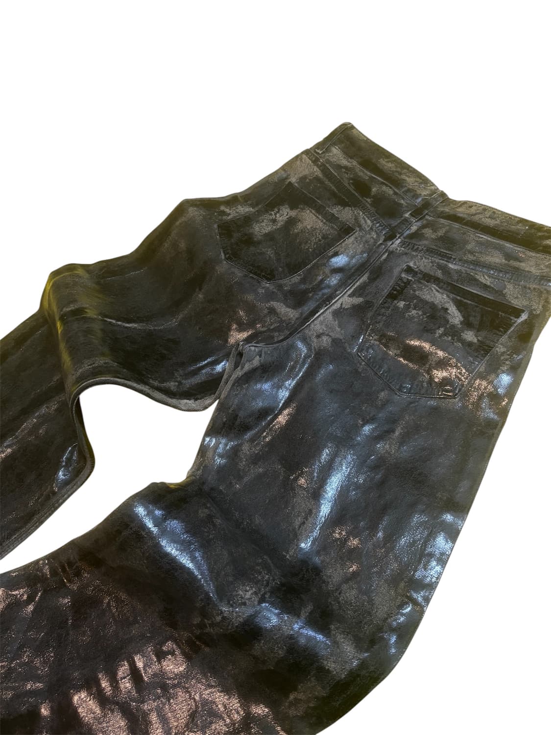 자라 코팅 데님 팬츠 상품이미지8