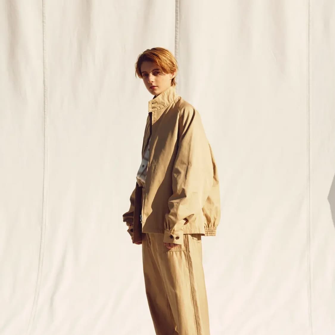 INTERIM PINX GABERDINE DOGEAR JACKET 상품이미지1