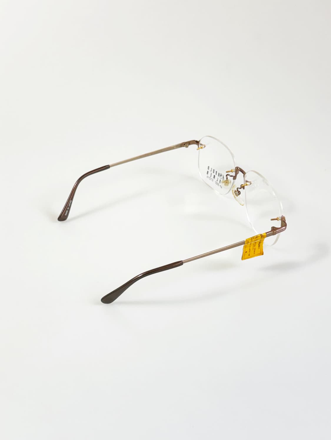 ARNOLD PALMER 무테 스퀘어 티타늄 빈티지 안경 상품이미지4