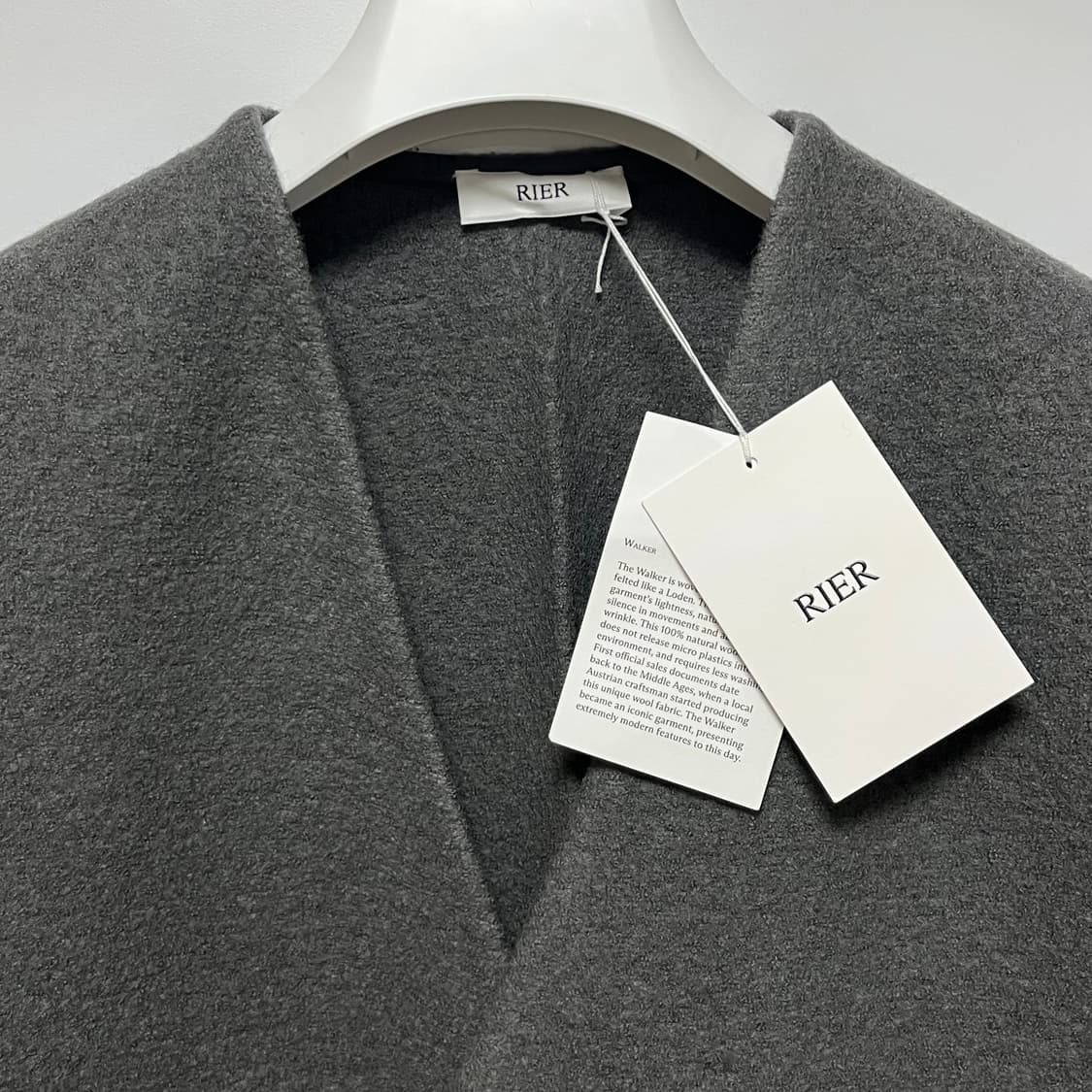 [S,M,L]리에르 25ss 워커 자켓/그레이 상품이미지3