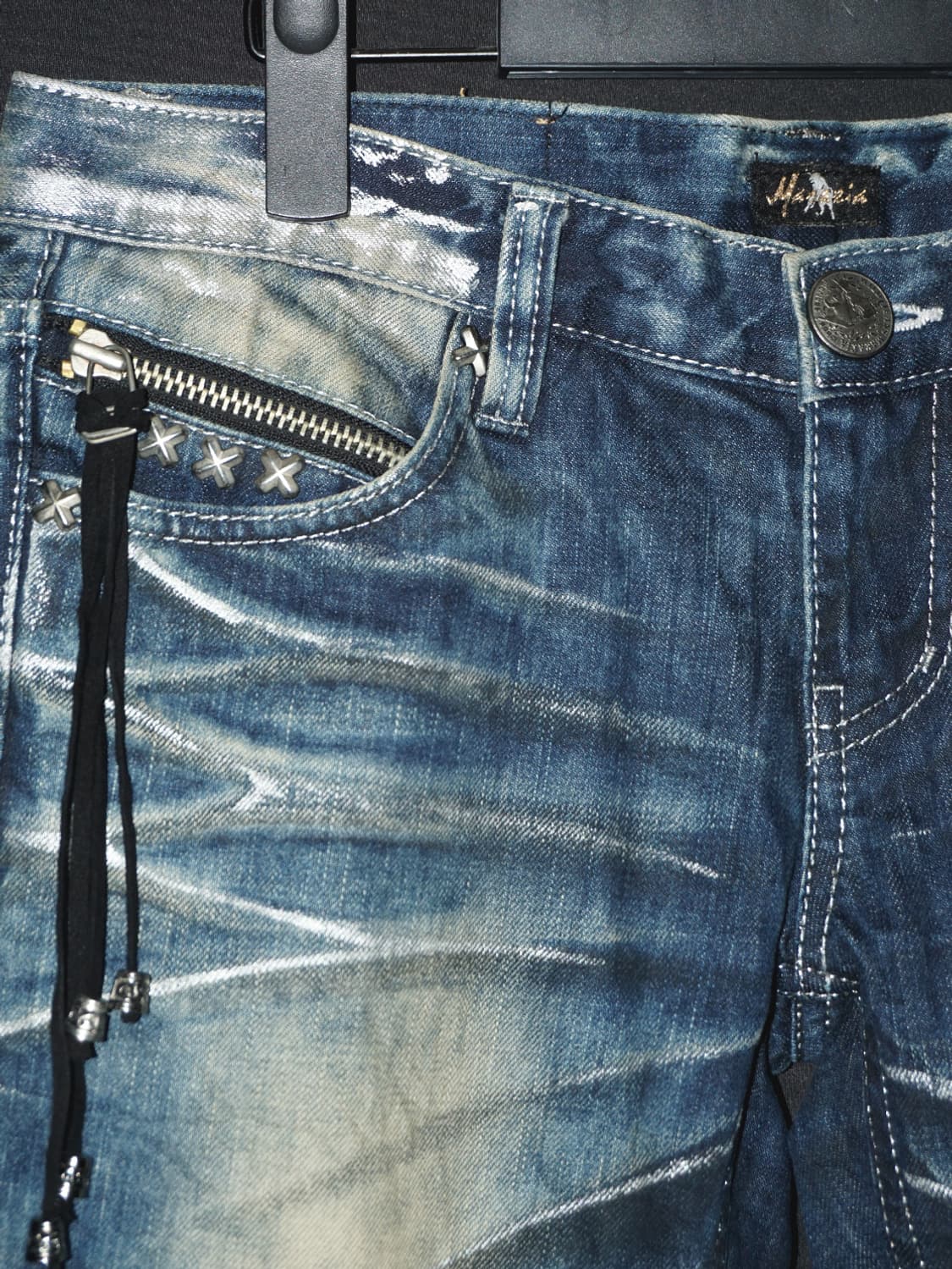 (maraxia) vintage punk washed denim  상품이미지4