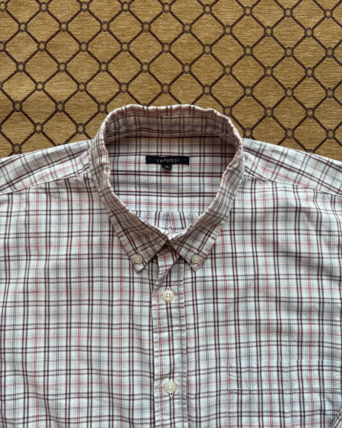 빈티지 체크 셔츠 상품이미지1