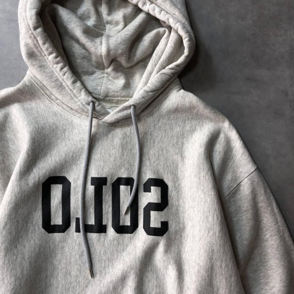 솔로이스트 23ss solo후디 오버사이즈드 상품이미지1