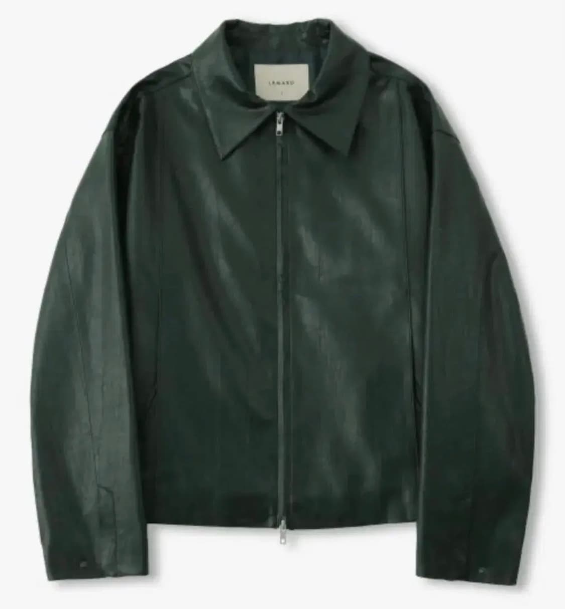 3사이즈) 르마드 비건 레더 오버핏 싱글 자켓 XL 상품이미지1