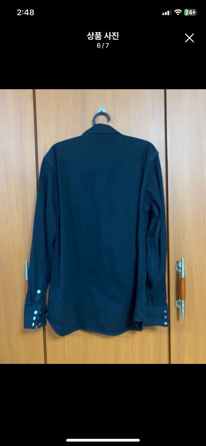 [FULLCOUNT] 풀카운트 4894 웨스턴 데님 셔츠 44사이즈 상품이미지6