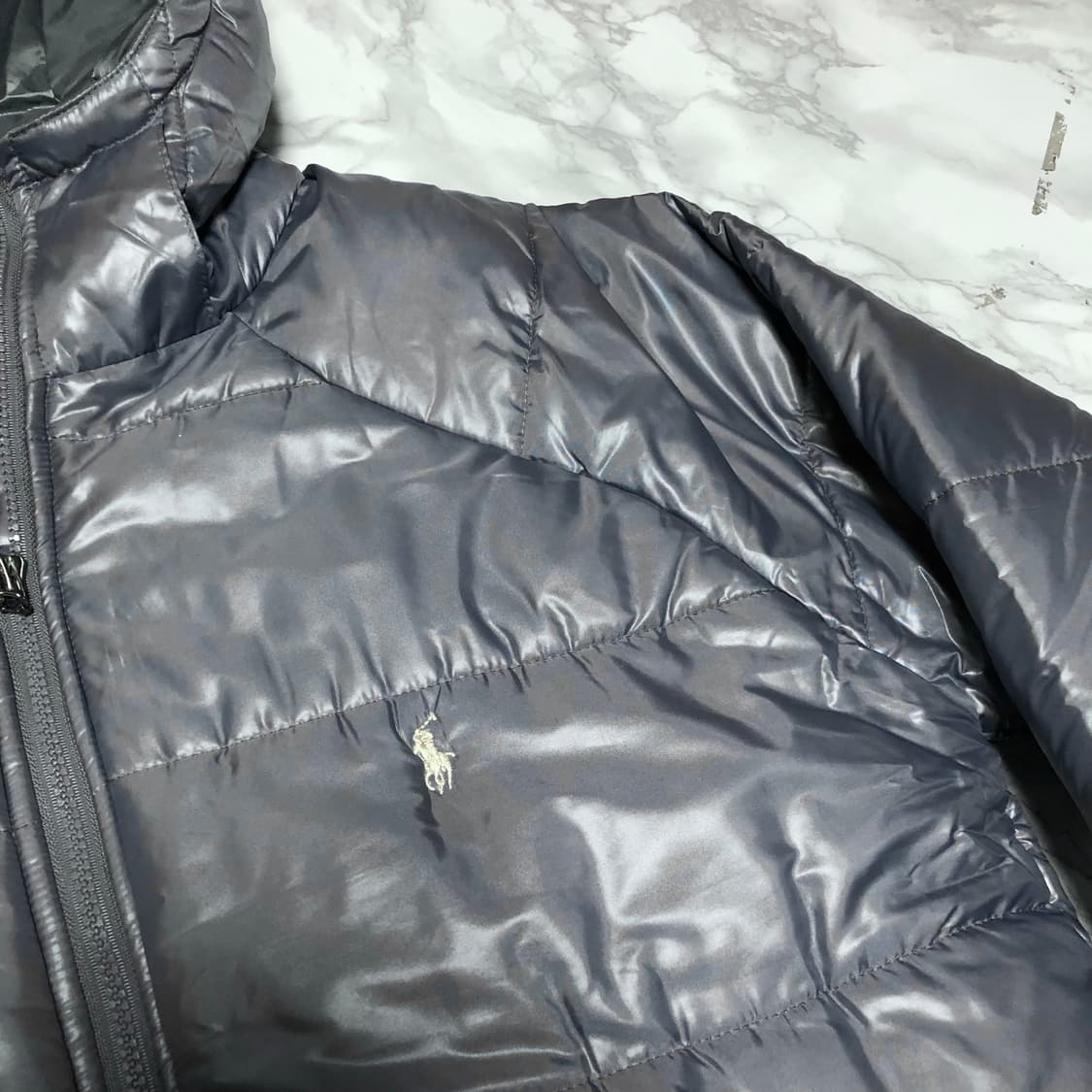 폴로 랄프로렌 자켓 거의새거 실버그레이 희귀 대장급 상품이미지3