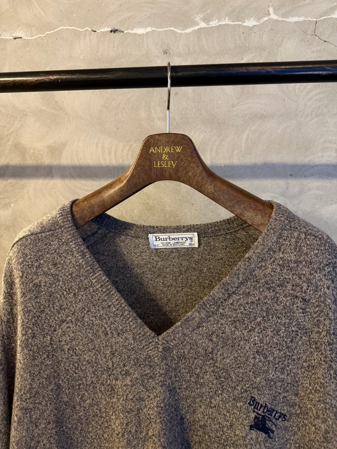 버버리 램스울 니트 남성105 상품이미지2