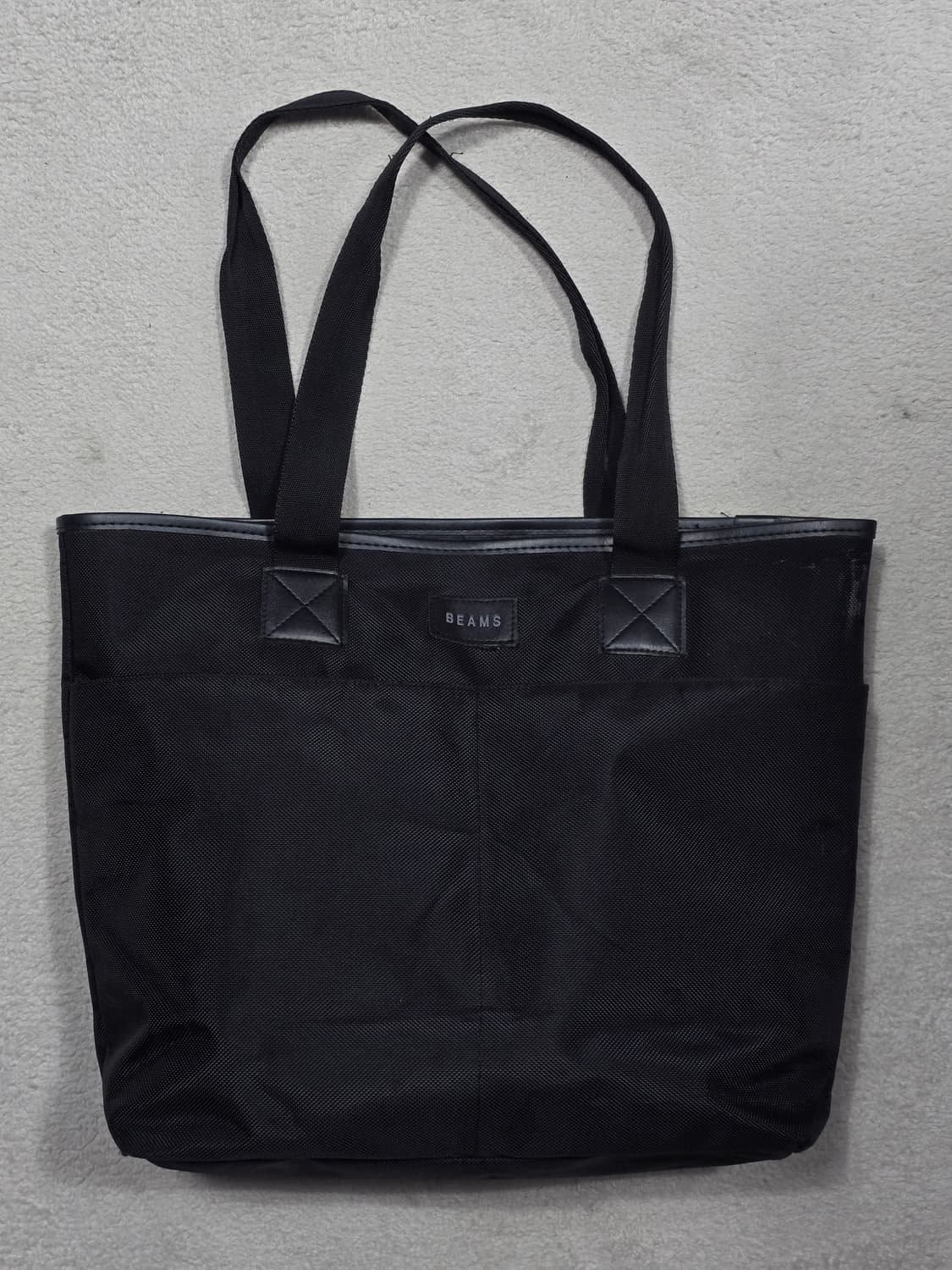 Beams 빔즈 블랙 토트백 상품이미지2