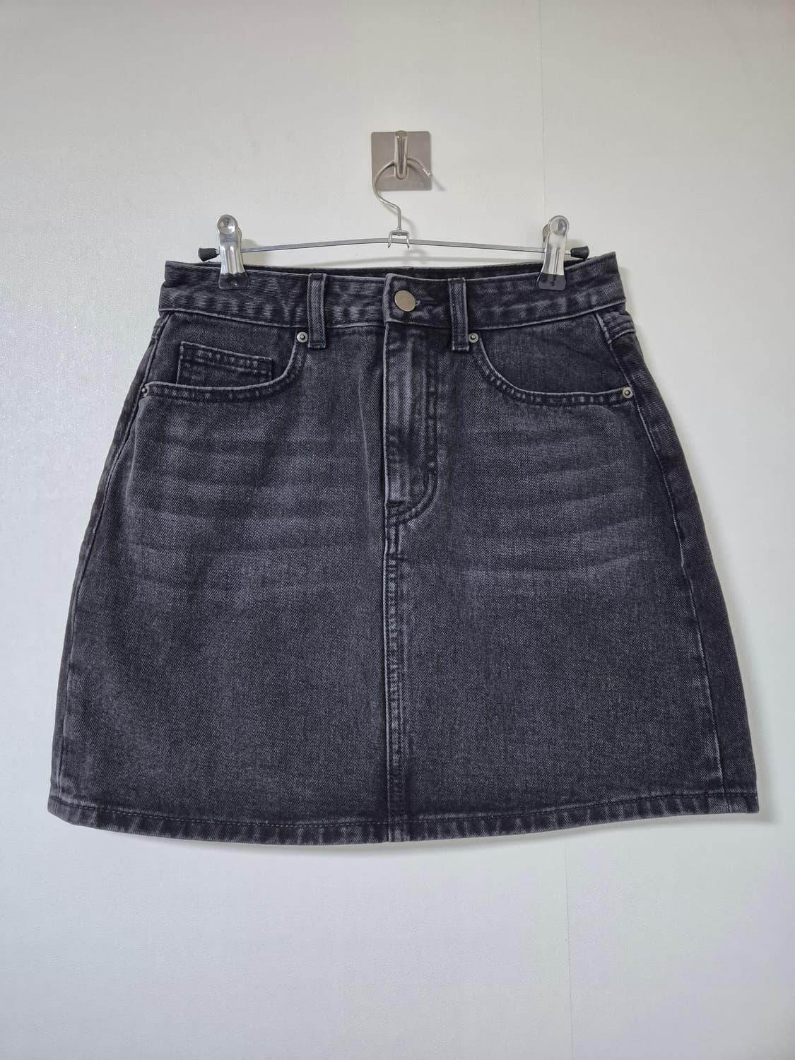 무신사스탠다드 우먼즈 데님 미니 스커트 상품이미지1