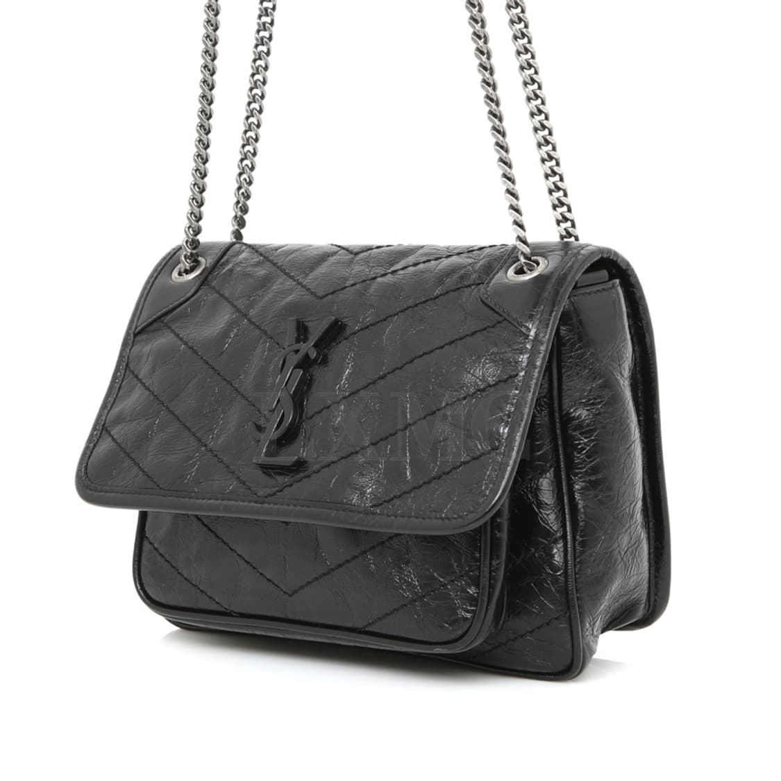 생로랑 니키 체인숄더 베이비 블랙 크로스백 633160 상품이미지2