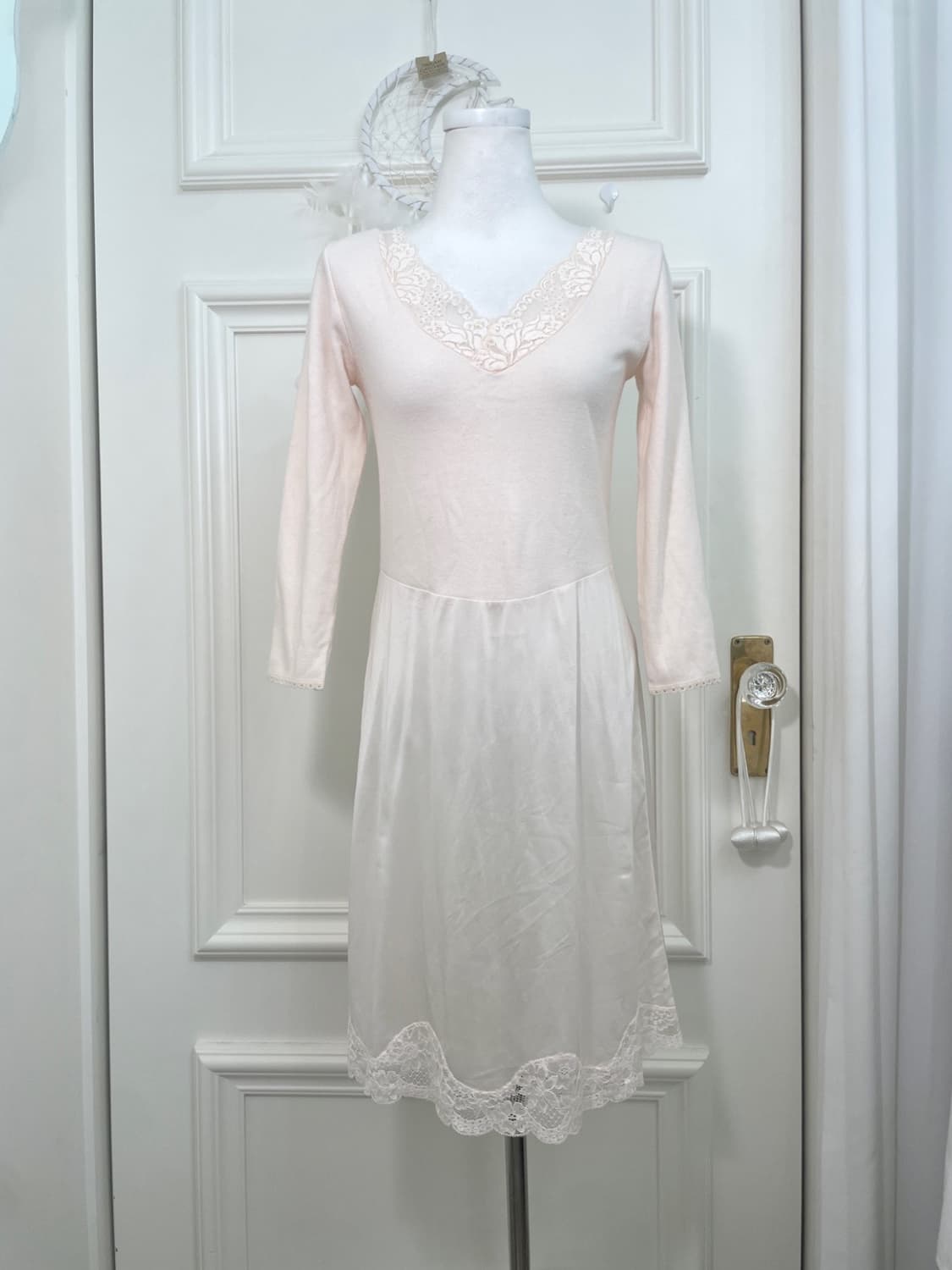 NICE CLAUP lovely coral twist warm cardi 상품이미지8