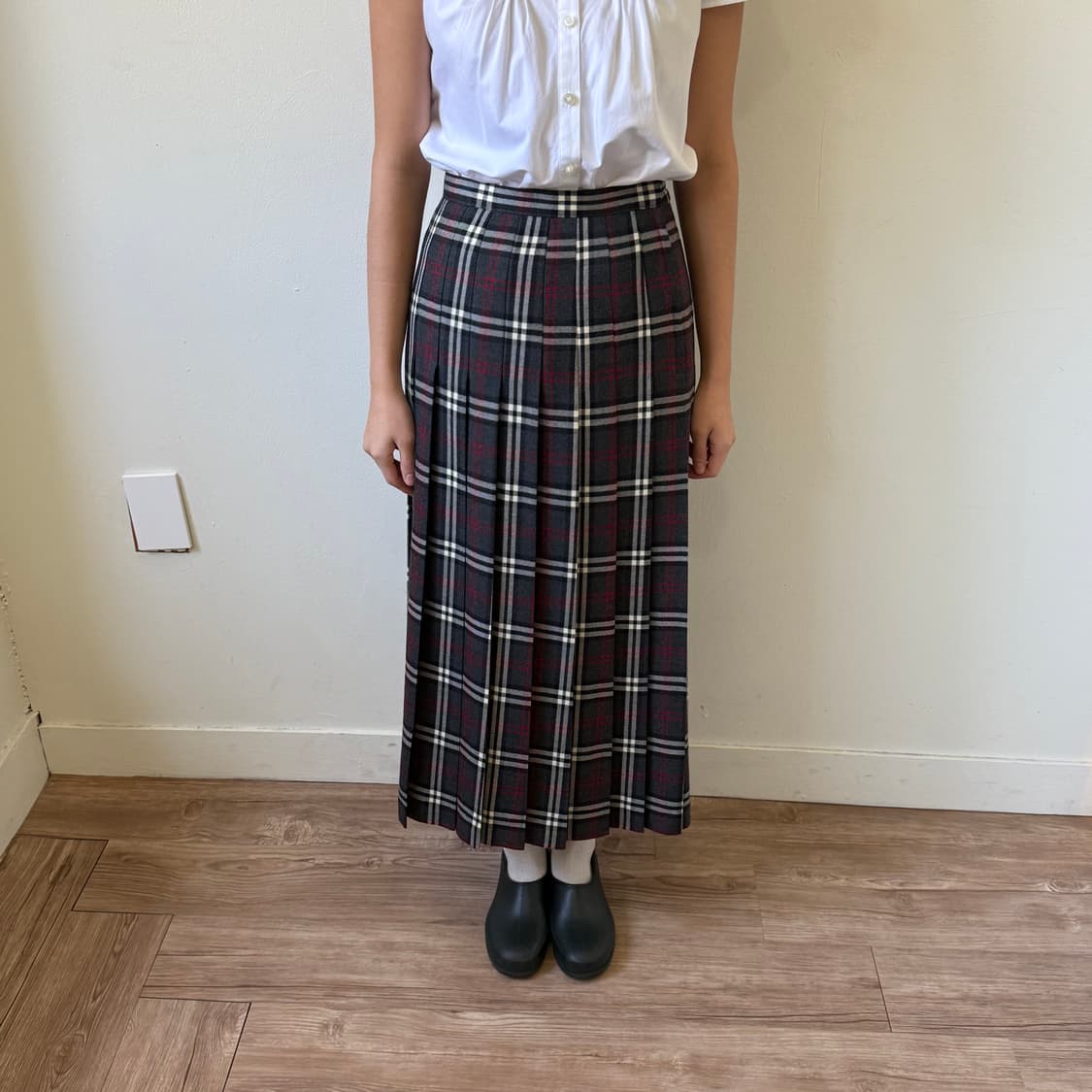 버버리 노바체크 스커트 상품이미지2