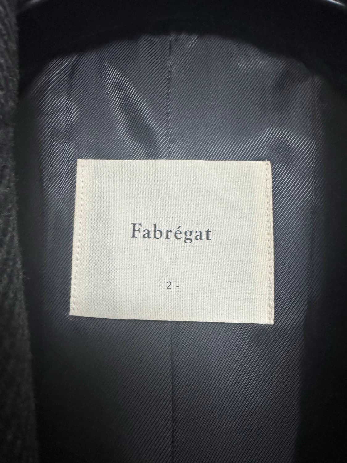 [2]파브레가 울블렌드 아웃포켓 오버코트 상품이미지4