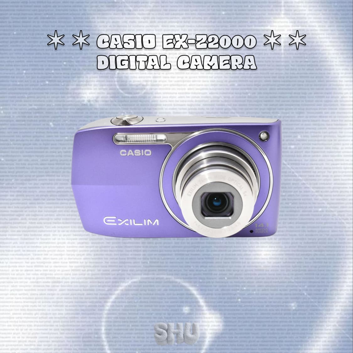 카시오 엑슬림 EX-Z2000 빈티지 디카 퍼플 상품이미지3