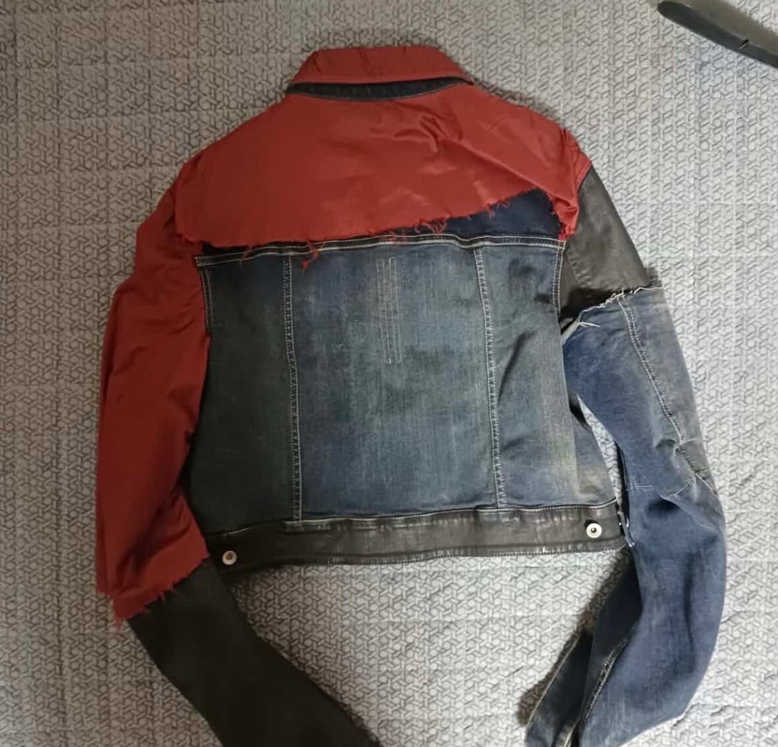 릭오웬스 리틀조 데님자켓 상품이미지3