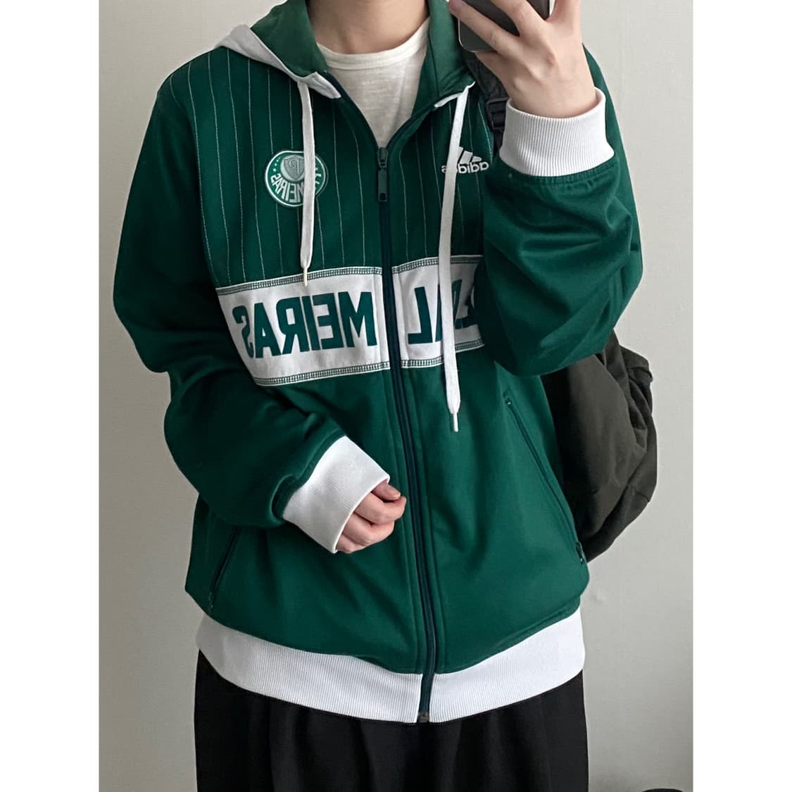 아디다스 팔메이라스 져지 후드집업 상품이미지3