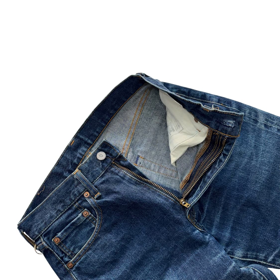 [27.5] 90's 리바이스 LVC 502 셀비지진 데님 lv1050] 상품이미지3