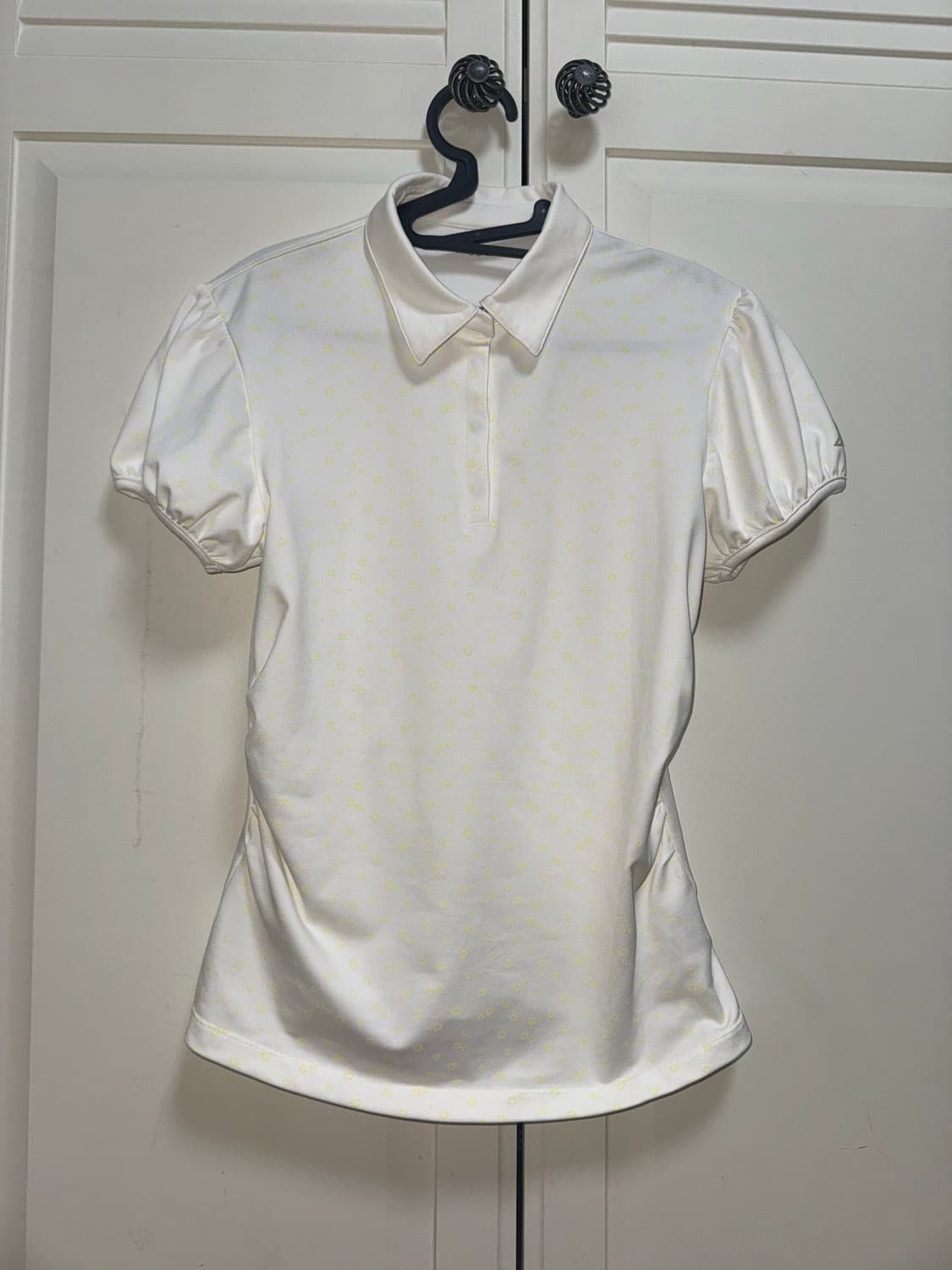 카파 빈티지 퍼프 소매 반팔 티셔츠 상품이미지1