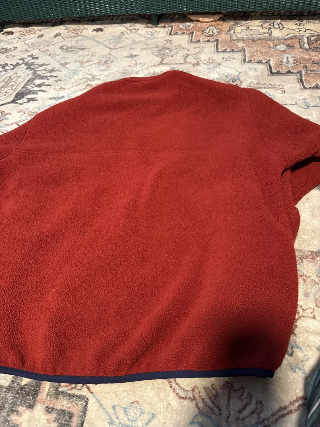 09FW 파타고니아 신칠라 스냅-T 레드/네이비 상품이미지4