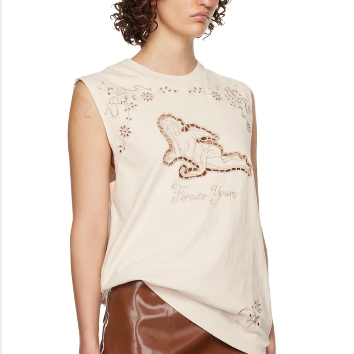 아크네스튜디오 큐피드 로고 탑 상품이미지2